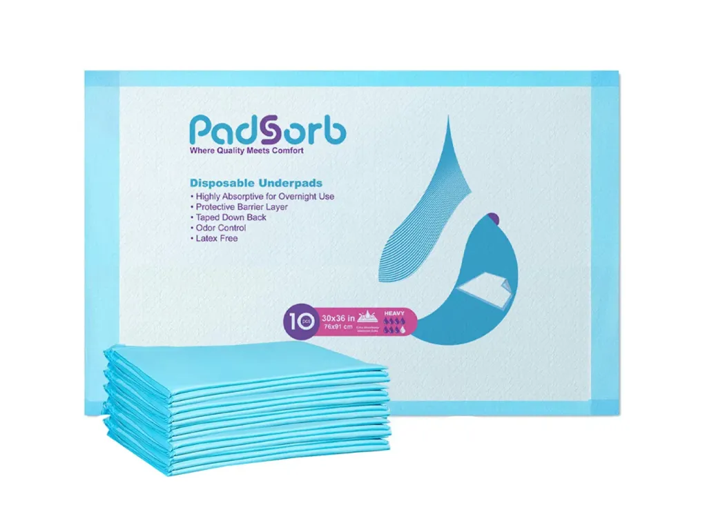[PDS-263036] Padsorb™ Disposable Underpad 30x36 10/Pack 10 Pack/Case